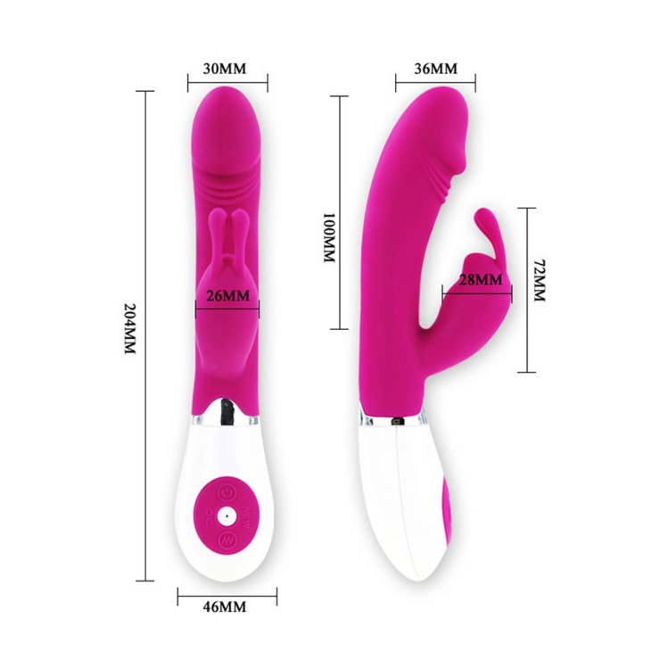 VIBRATORE RABBIT PER DONNA SEX TOY GENE 2