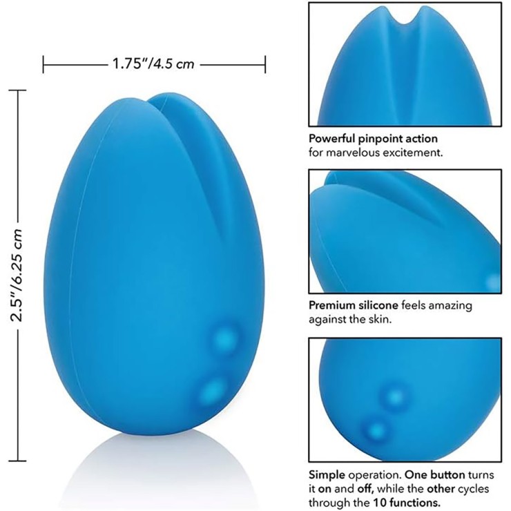 STIMOLATORE CLITORIDE IN SILICONE SEX TOY EGG CITER 2