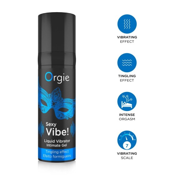 copy of GEL ECCITANTE AD EFFETTO VIBRANTE UNISEX LIQUID VIBRATOR ORGIE