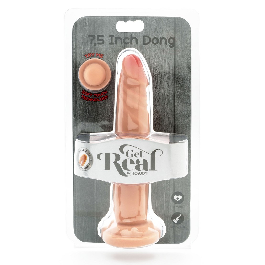 FALLO REALISTICO MORBIDO CON VENTOSA SEX TOY...