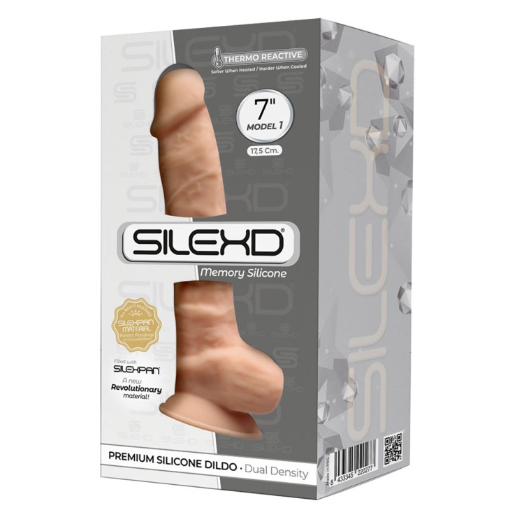 FALLO REALISTICO IN SILICONE PREMIUM SILEXD SEX TOY CM. 17,5 2