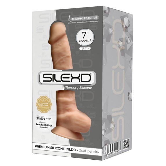 FALLO REALISTICO IN SILICONE PREMIUM SILEXD SEX TOY CM. 17,5