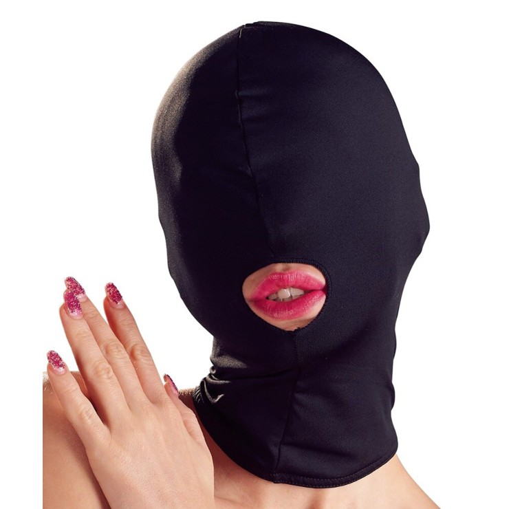 CAPPUCCIO ELASTICIZZATO SEX TOY CON APERTURA SULLA BOCCA