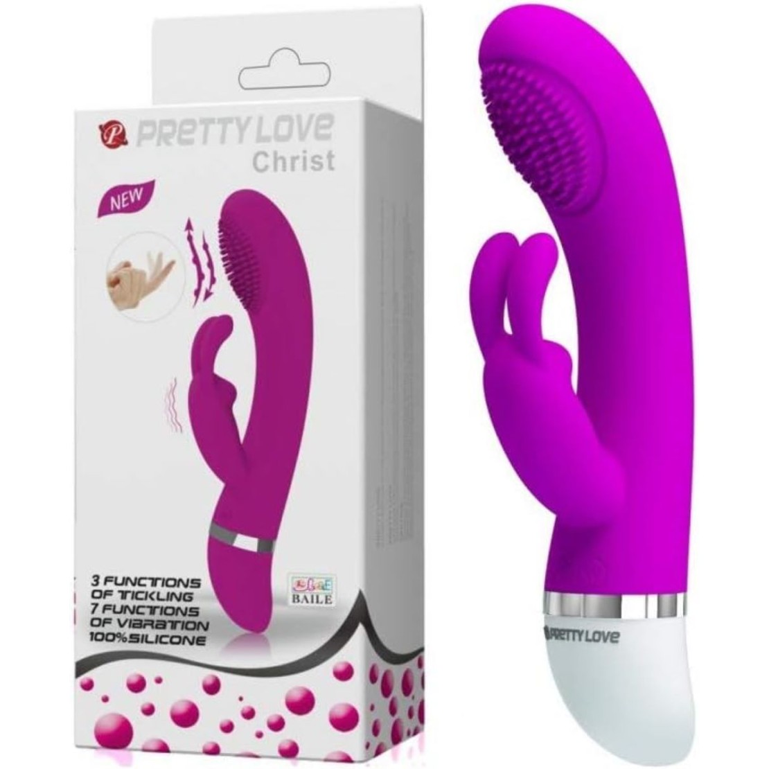VIBRATORE RABBIT CON RICERCA PUNTO G IN...