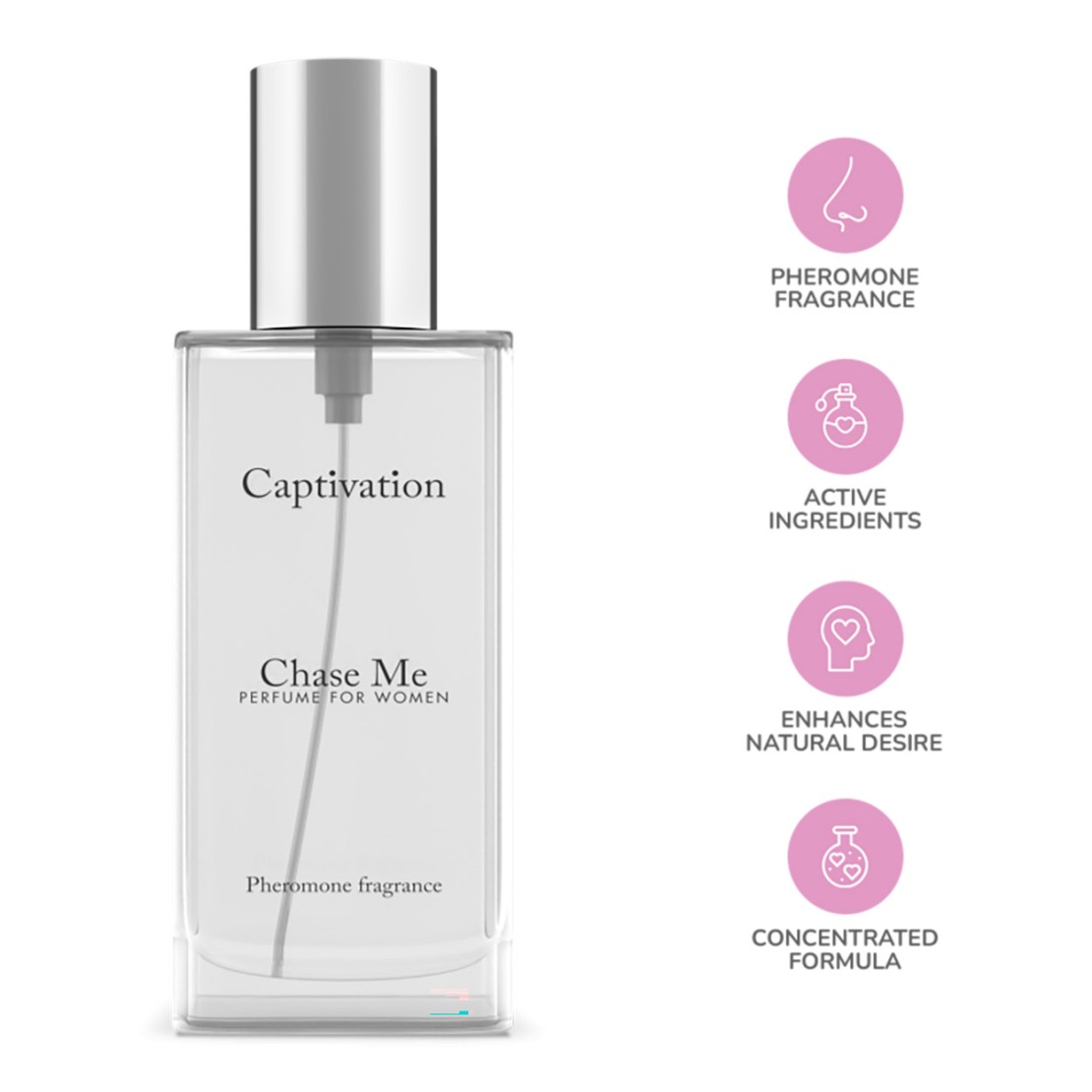 PROFUMO SEXY AI FEROMONI PER DONNA CHASE ME
