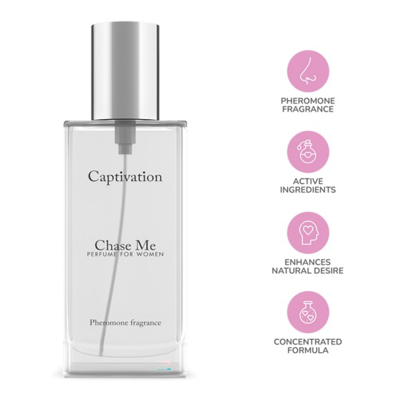 PROFUMO SEXY AI FEROMONI PER DONNA CHASE ME
