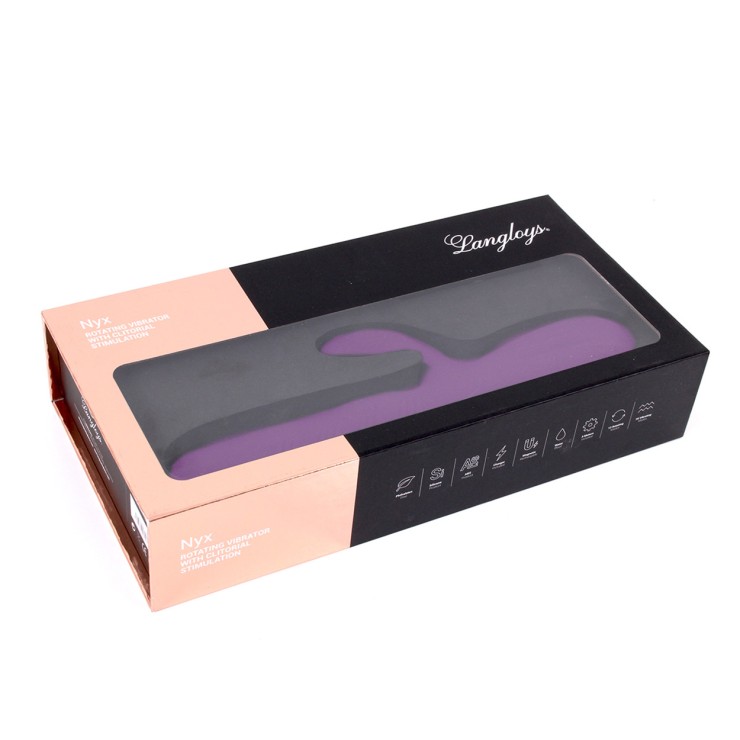 VIBRATORE RABBIT ROTANTE SEX TOY NYX 2