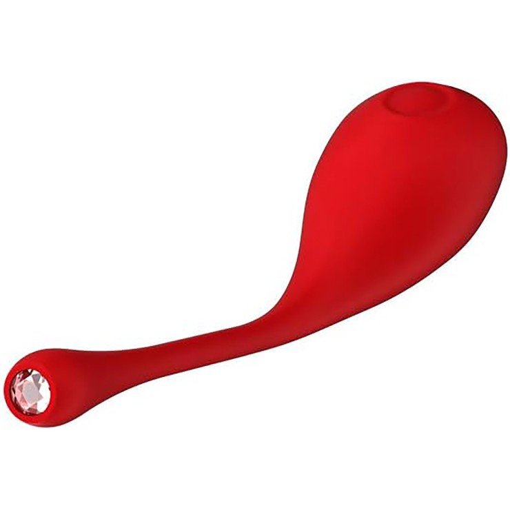 METIS RED REVOLUTION OVETTO VAGINALE SEX TOY CON GIOIELLO 2
