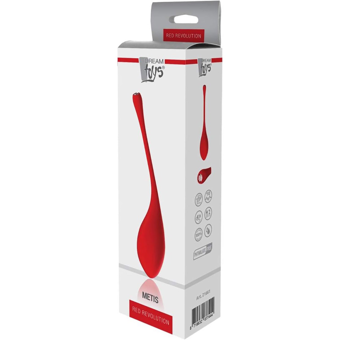 METIS RED REVOLUTION OVETTO VAGINALE SEX TOY...