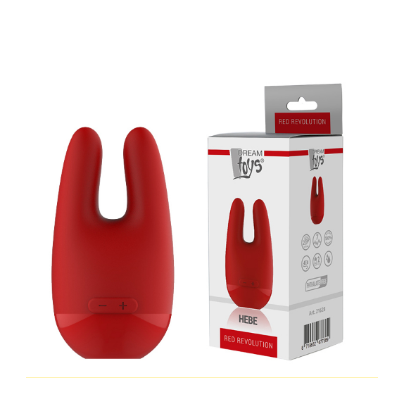 RED REVOLUTION HEBE VIBRATORE SEX TOY PER CLITORIDE E CAPEZZOLI