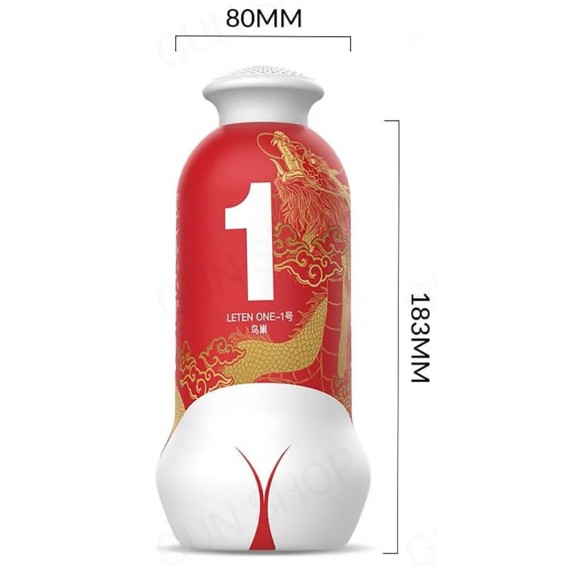 MASTURBATORE SEXY PER UOMO CON GEMITI ECCITANTI DRAGON ONE VOICE