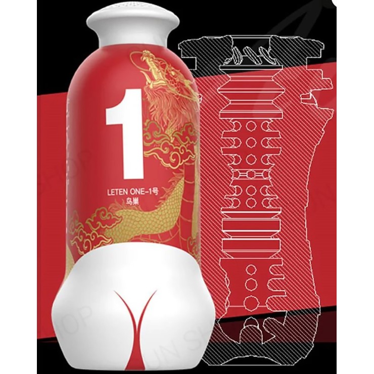 MASTURBATORE SEXY PER UOMO CON GEMITI ECCITANTI DRAGON... 2