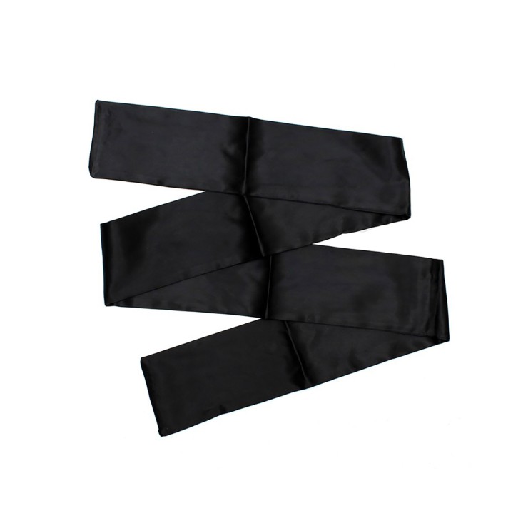 BENDA PER OCCHI NERA ANNODABILE BLINDDOEK 2