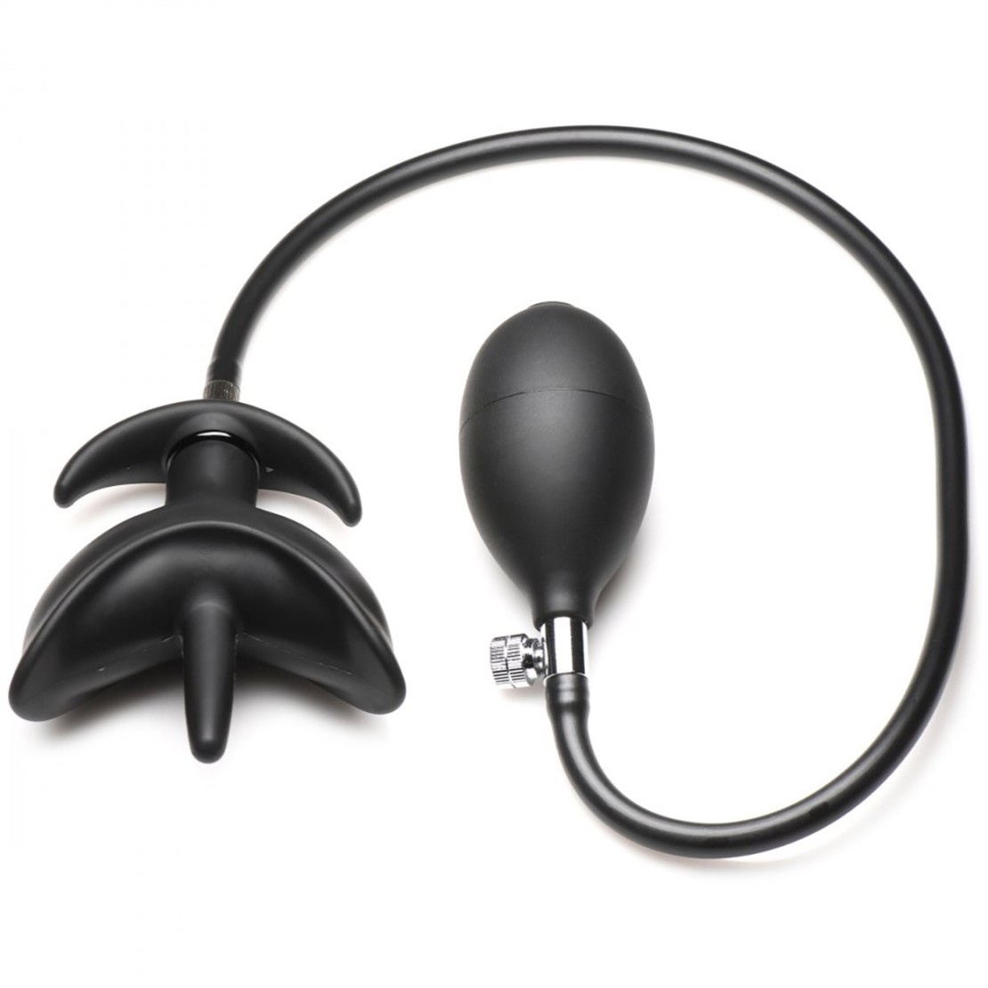 PLUG DIVARICATORE ANALE GONFIABILE CON POMPETTA...