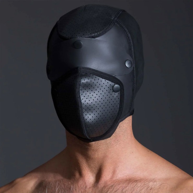 MASCHERA UNISEX IN GOMMA SEX TOY PER GIOCHI SADOMASO 2