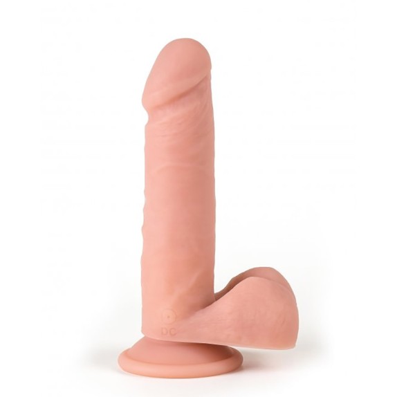 VIBRATORE REALISTICO CON TESTICOLI SEX TOY VIBRANTE