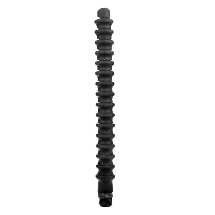 INNESTO IN SILICONE NERO SEX TOY PER DOCCIA ANALE
