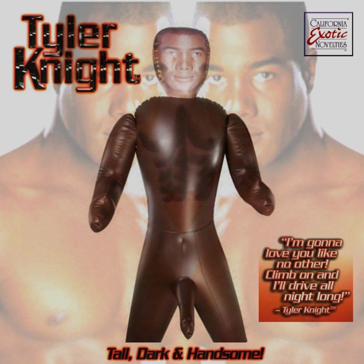 BAMBOLO GONFIABILE SEX TOY TYLER KNIGHT 2
