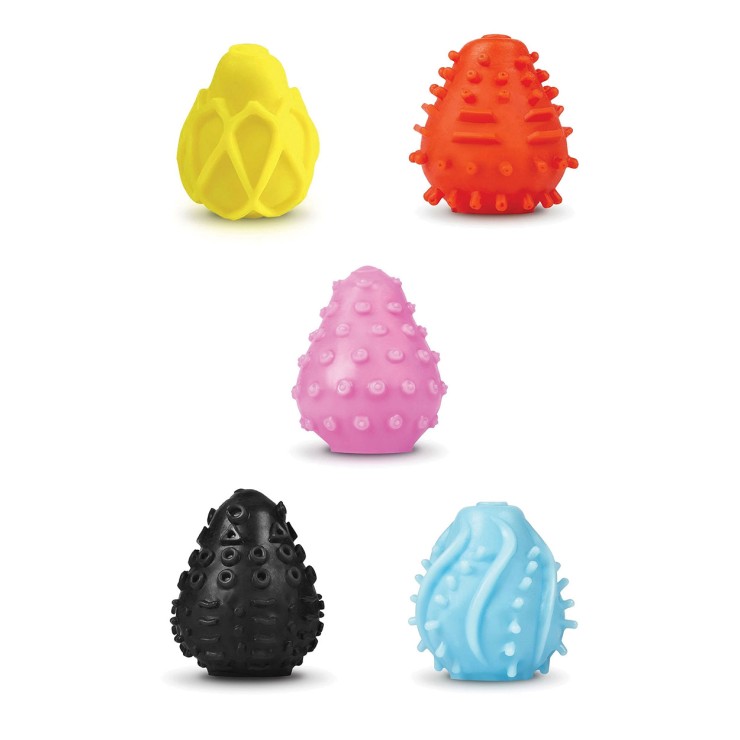 OVETTO MASTURBATORE SEX TOY PER UOMO CON VARI RILIEVI...