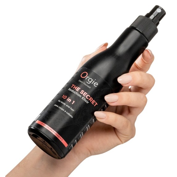 LOZIONE SENSUALE CON FEROMONI PER CORPO E CAPELLI THE SECRET