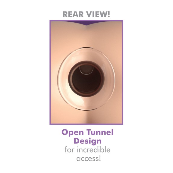 TUNNEL ANALE IN VETRO SEX TOY GAPER