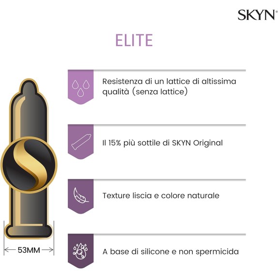 PROFILATTICI ULTRA SOTTILI SENZA LATTICIE ELITE SKIN