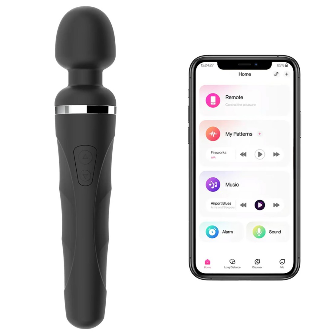 STIMOLATORE CLITORIDE - WAND CON APPLICAZIONE...