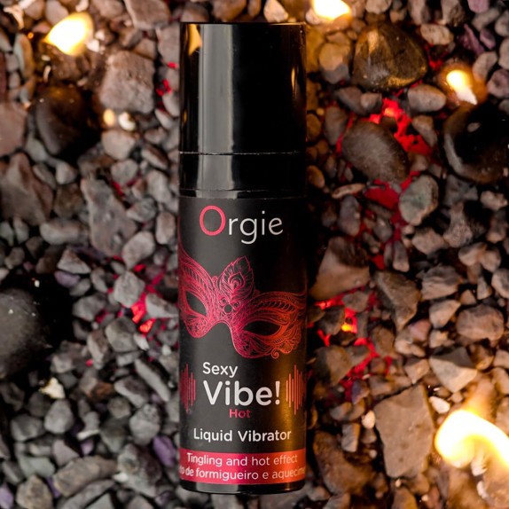 GEL ECCITANTE EFFETTO VIBRANTE E RISCALDANTE SEXY VIBE! HOT ORGIE
