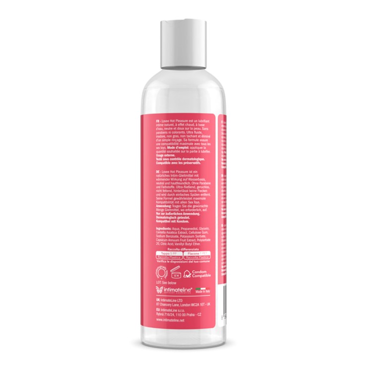 LUBRIFICANTE INTIMO EFFETTO CALDO 150 ml LOVEE HOT PLEASURE 2
