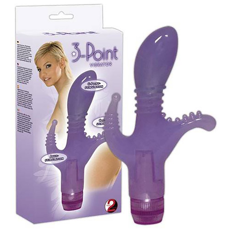 SEX TOY TRIPLO STIMOLA IN TRE PUNTI SENSIBILI