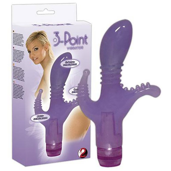 SEX TOY TRIPLO STIMOLA IN TRE PUNTI SENSIBILI