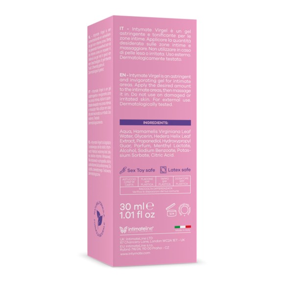 copy of GEL ASTRINGENTE E TONIFICANTE PER DONNA A BASE D'ACQUA PER ZONE INTIME VIRGEL