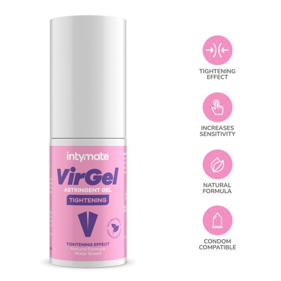 GEL ASTRINGENTE E TONIFICANTE DONNA A BASE D'ACQUA PER ZONE INTIME VIRGEL