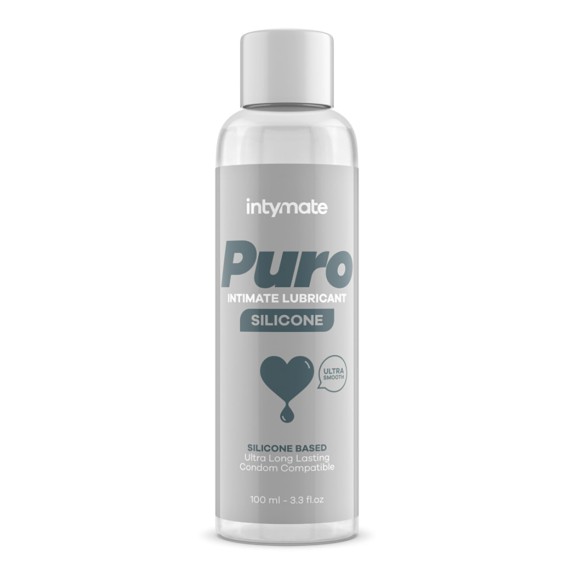 GEL LUBRIFICANTE INTIMO A BASE SILICONICA LUNGA DURATA 100 ML INTYMATE PURO