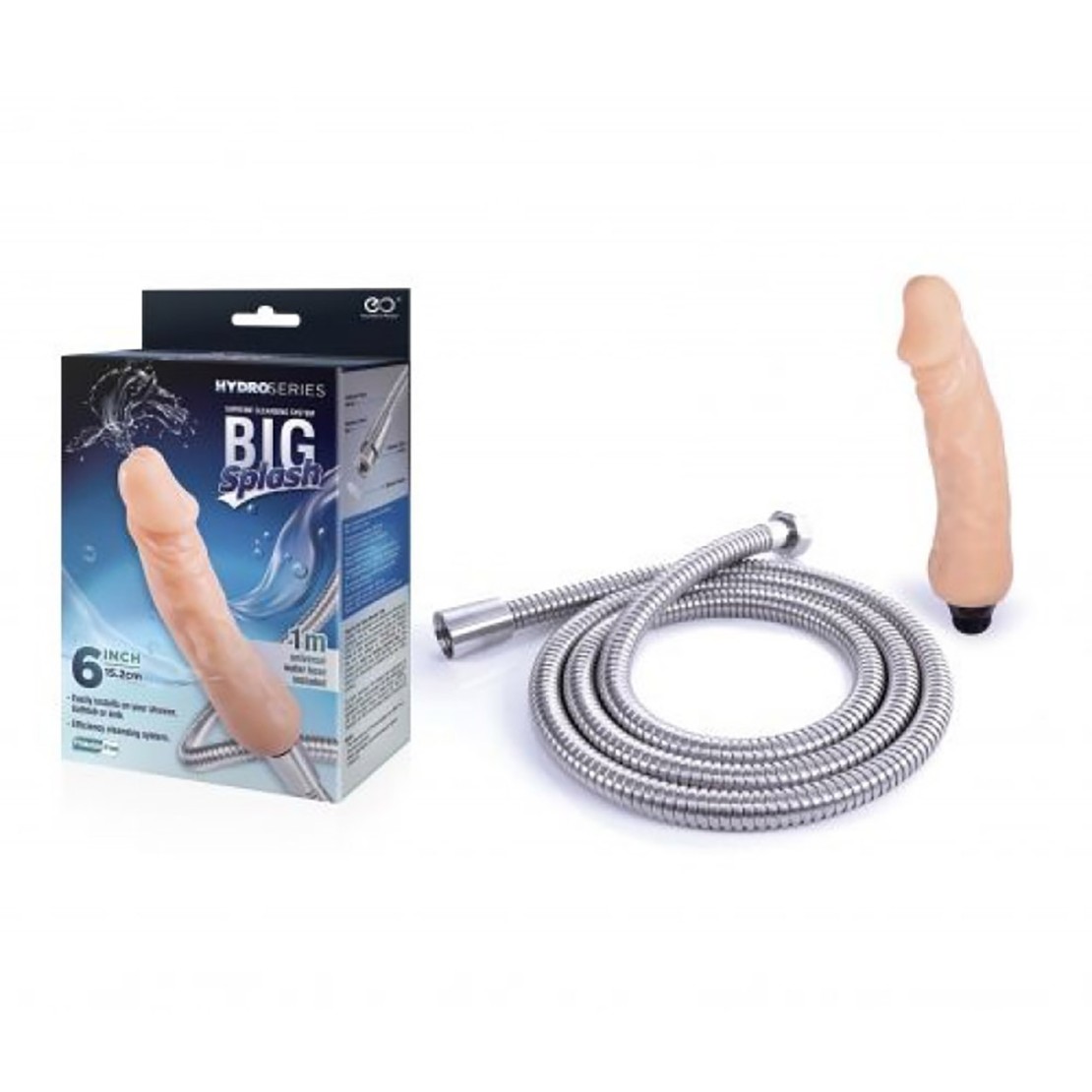 DOCCIA ANALE KIT COMPLETO CON DILDO DA...