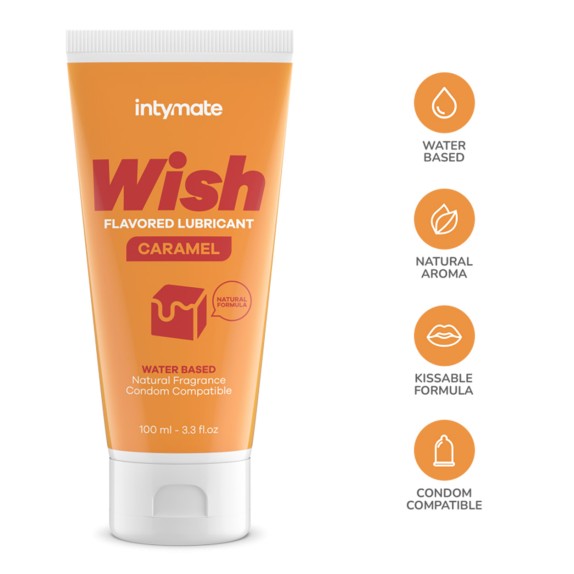 LUBRIFICANTE INTIMO BIO AL CARAMELLO INTYMATE WISH 100ML