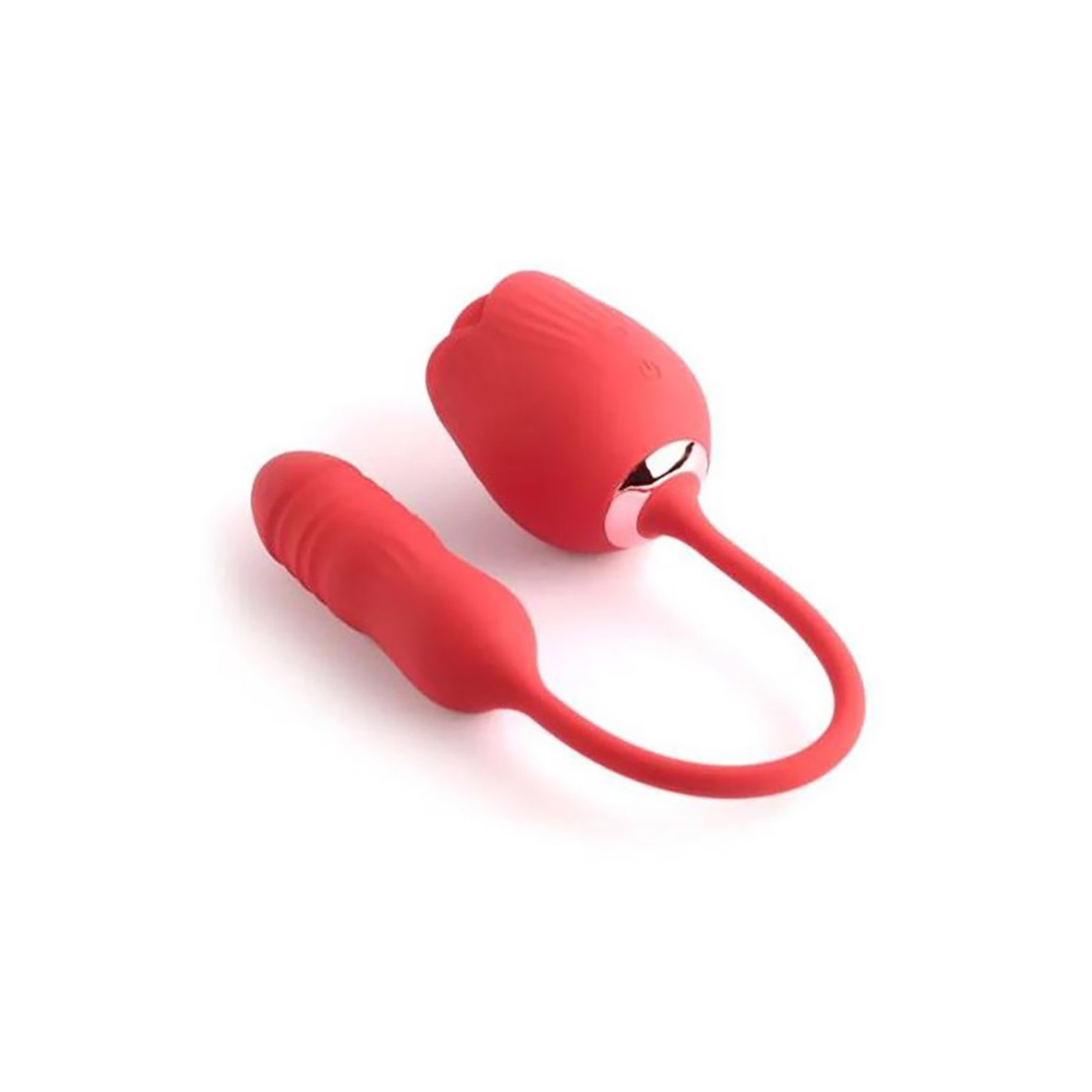 SUCCHIA CLITORIDE PIU DILDO PICCOLO CHE VA SU E...