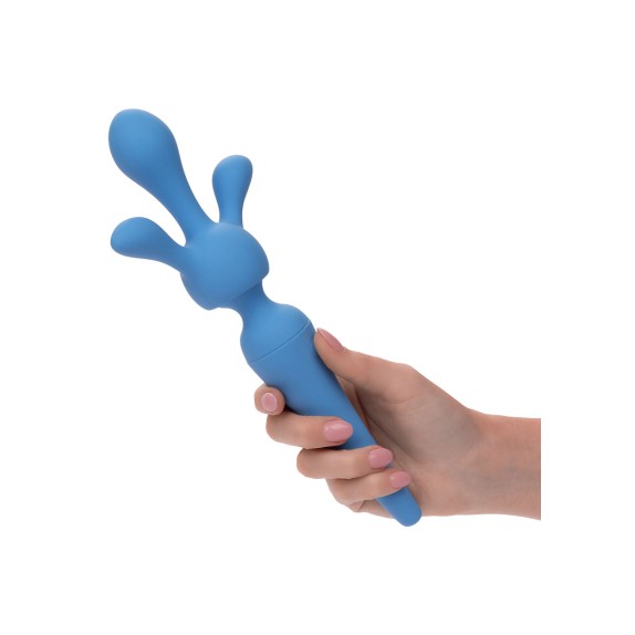 WAND KIT SEX TOY STIMOLATORE CLITORIDEO CON 2 TESTITE COUTURE