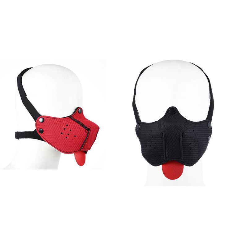 MUSERUOLA DA CANE SGANCIABILE IN NEOPRENE BDSM