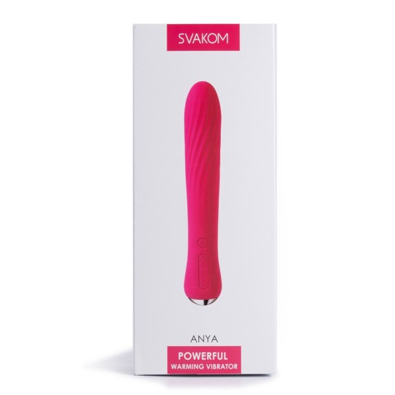 VIBRATORE PER PUNTO G CON FUNZIONE RISCALDANTE E FLESSIBILE ANYA