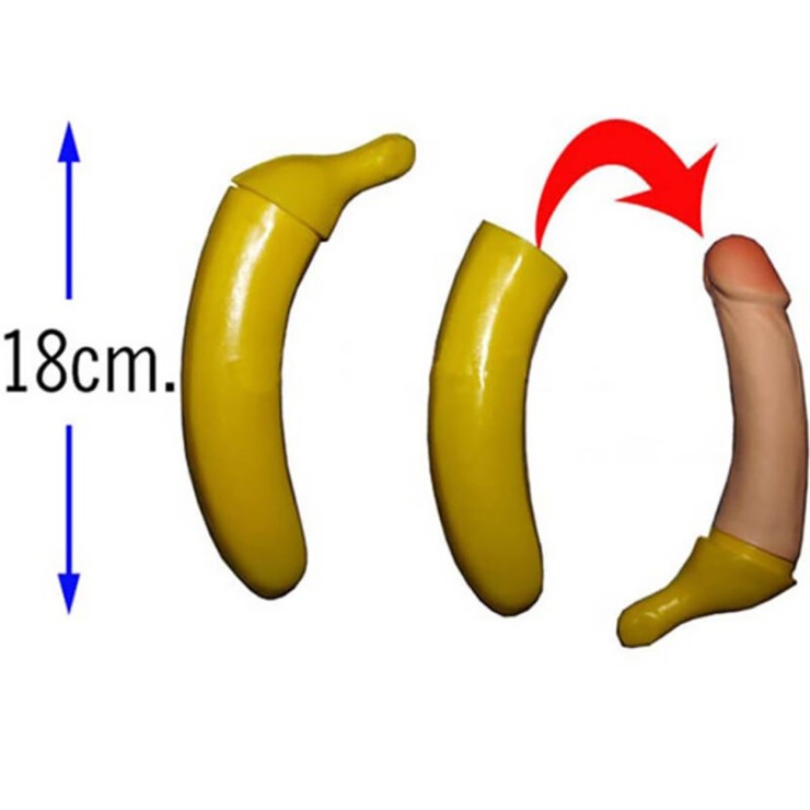 GADGET SORPRESA BANANA CON PENE ALL'INTERNO SCHERZO