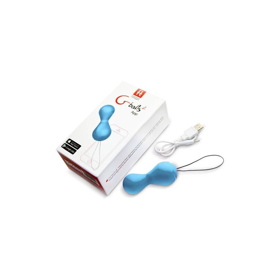 PALLINE VAGINALI IN SILICONE VIBRANTI GBALLS CON APPLICAZIONE REMOTE