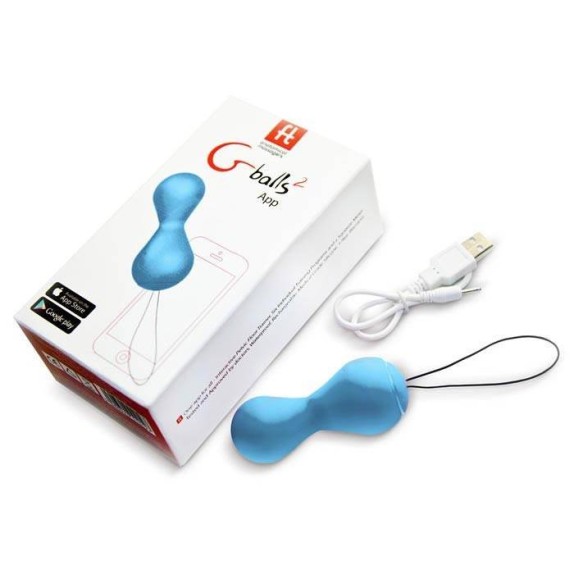 PALLINE VAGINALI IN SILICONE VIBRANTI GBALLS CON APPLICAZIONE REMOTE