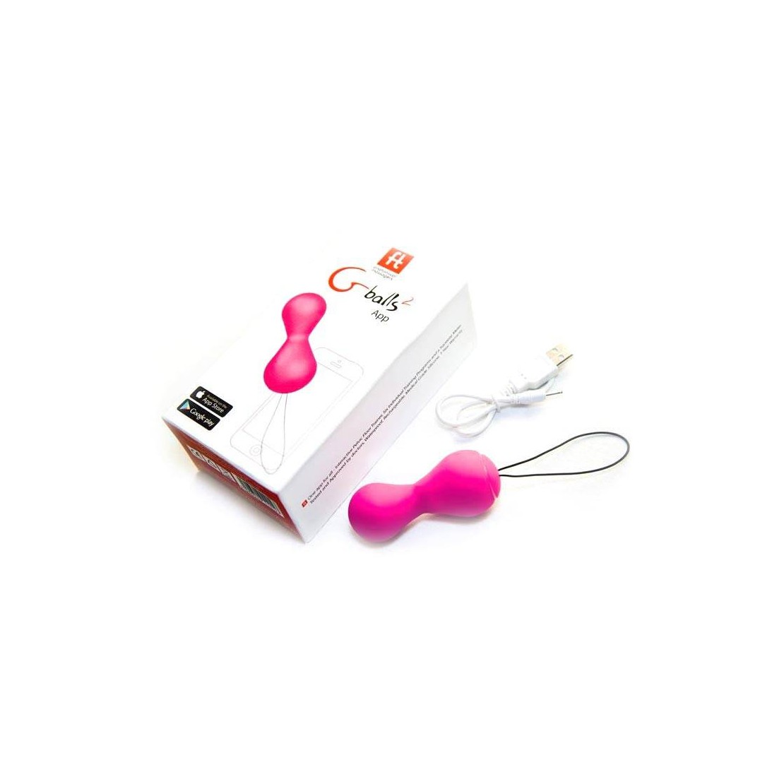 PALLINE VAGINALI IN SILICONE VIBRANTI GBALLS CON APPLICAZIONE REMOTE