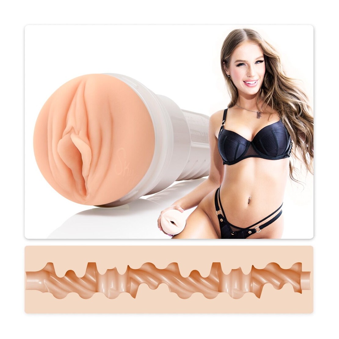SKY BRI FLESHLIGHT MASTURBATORE A VAGINA SEX...