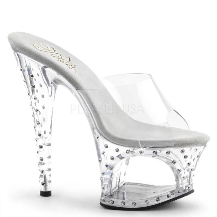copy of SANDALI TACCO 17.5 CM CON STRASS E ZOOM 2