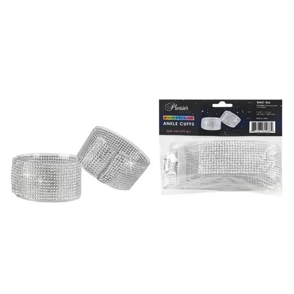 CAVIGLIERE TRASPARENTI SEXY CON STRASS ACCESSORIO SCARPE PLEASER