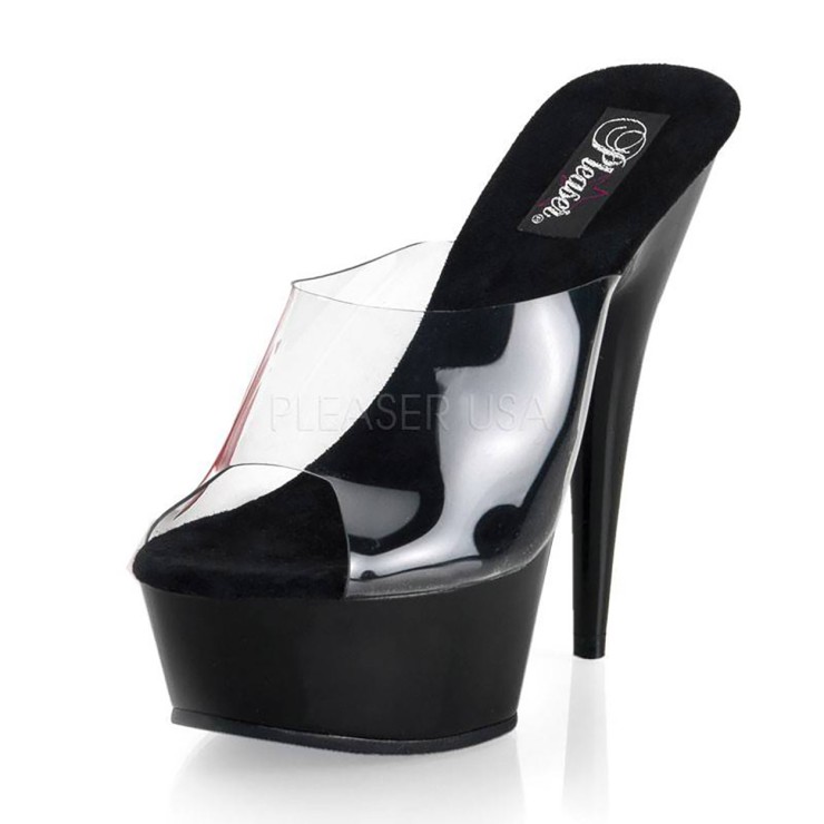 SANDALO SEXY PER DONNA  LAP POLE DANCE TACCO 15 CM