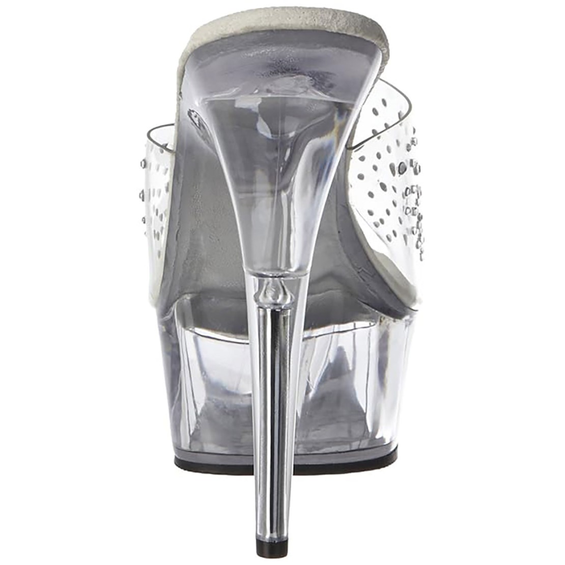 SANDALO SEXY POLE LAP DANCE CON STRASS TACCO 15 CM