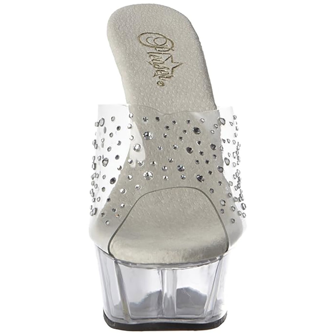 SANDALO SEXY POLE LAP DANCE CON STRASS TACCO 15 CM